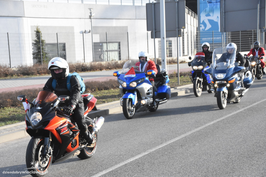 Przejazd Motomikołajów przez miasto
