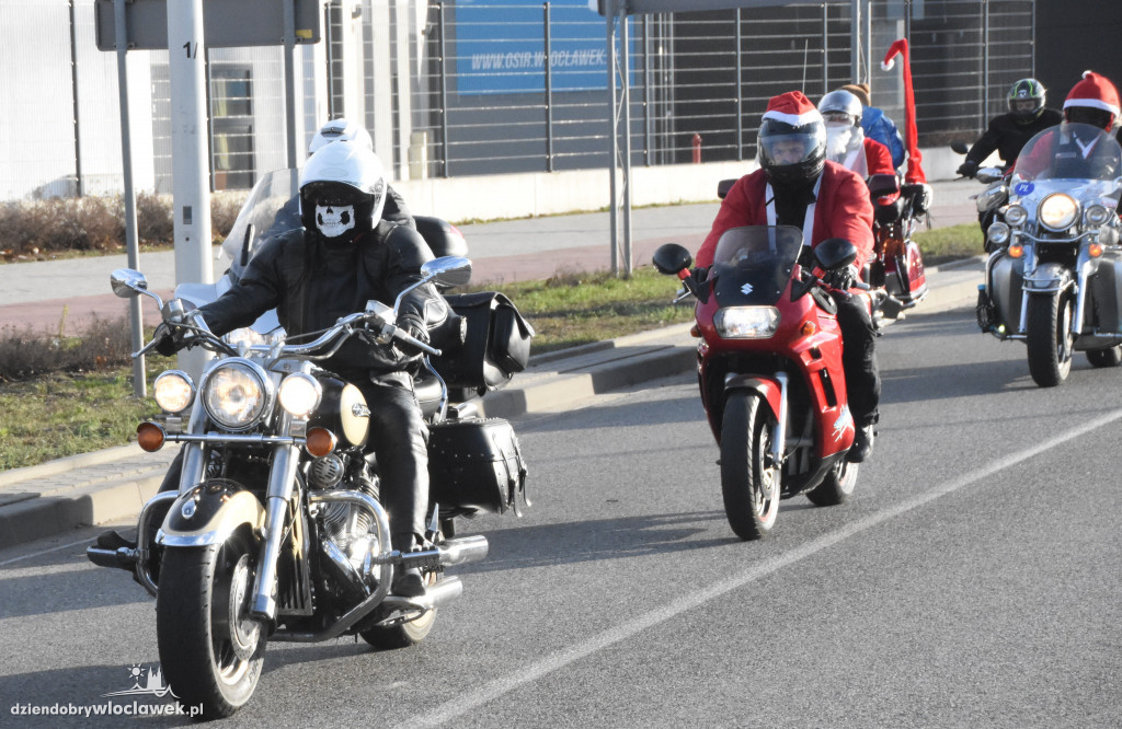 Przejazd Motomikołajów przez miasto