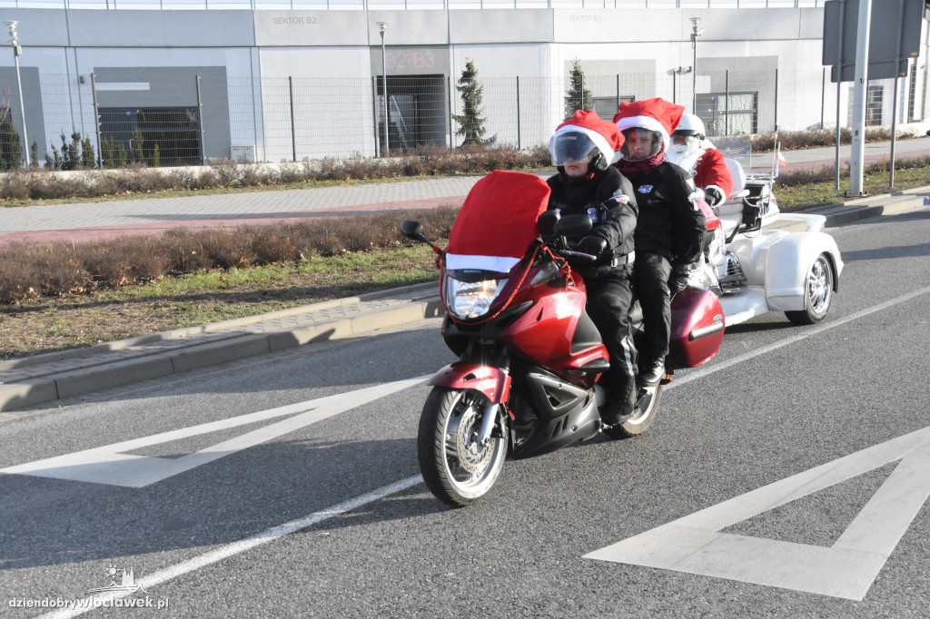 Przejazd Motomikołajów przez miasto