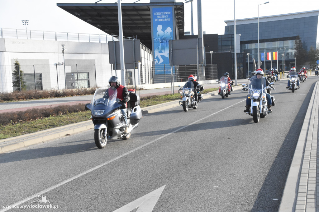 Przejazd Motomikołajów przez miasto