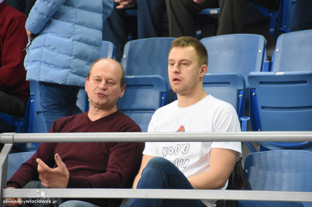 Kibice na meczu Anwilu z BK Ventspils