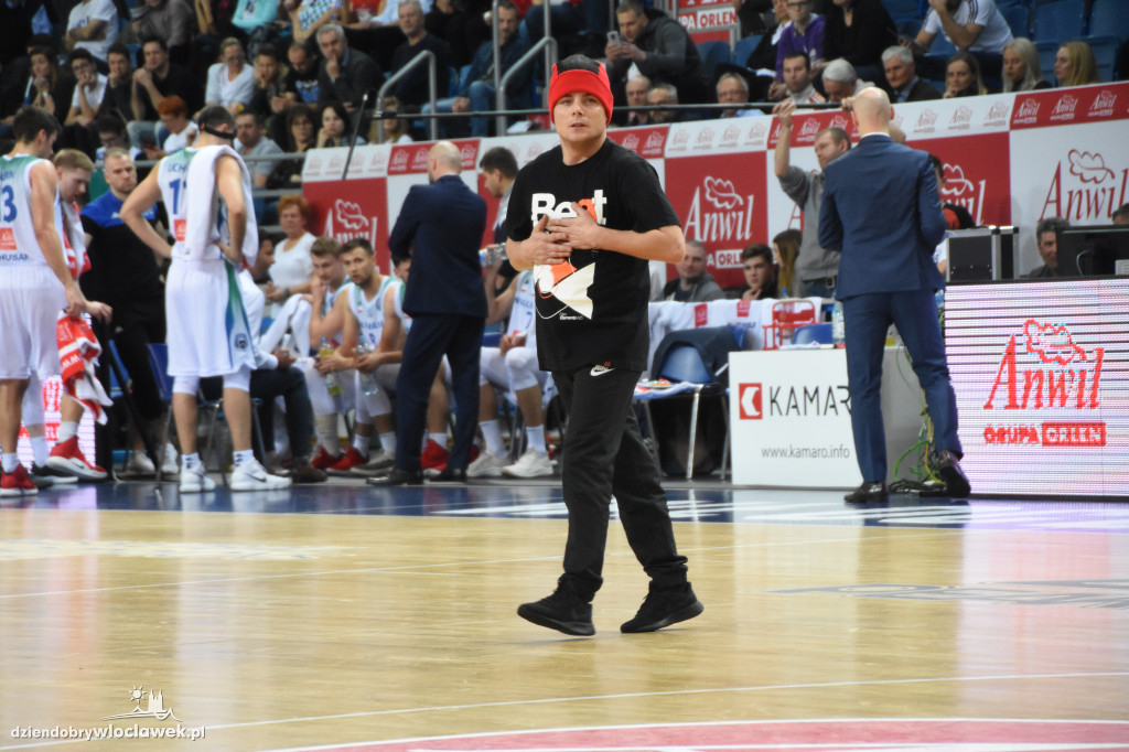 DT na meczu Anwilu z BK Ventspils