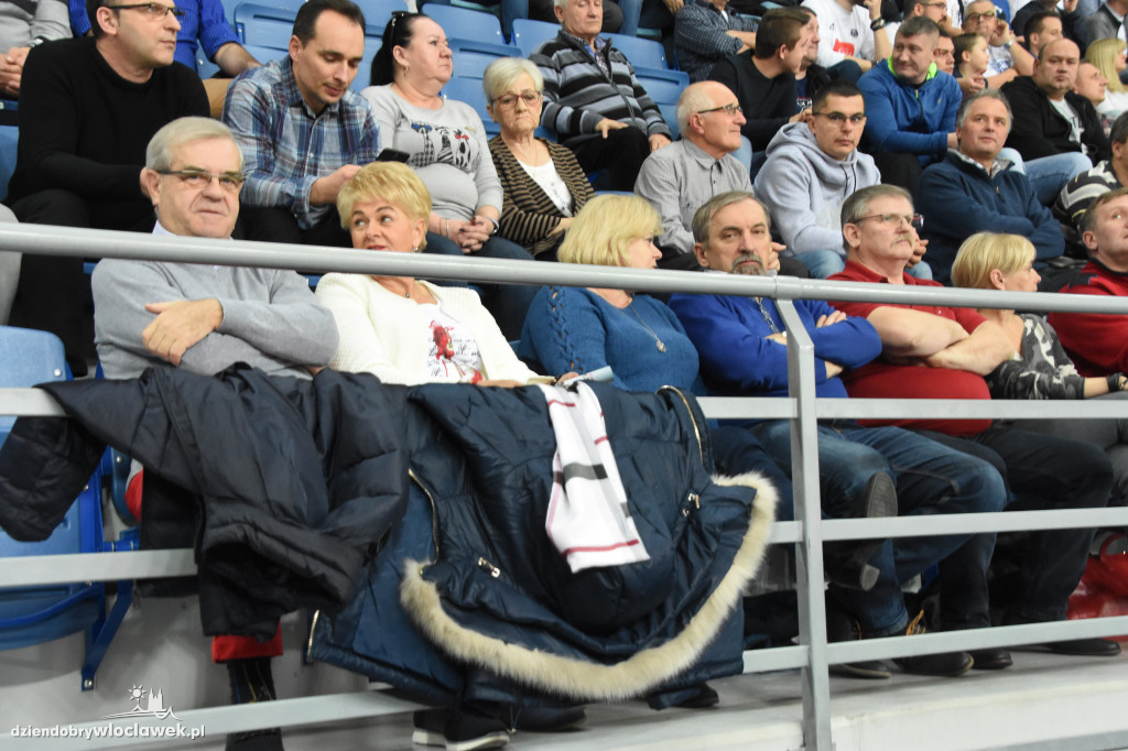 Kibice na meczu Anwilu z BK Ventspils