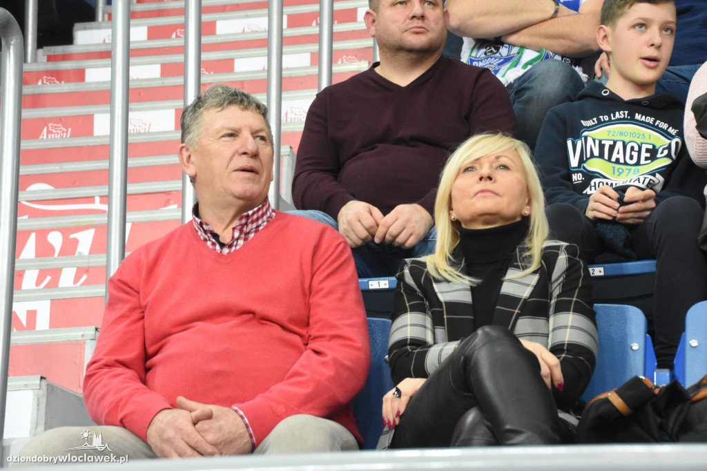 Kibice na meczu Anwilu z BK Ventspils