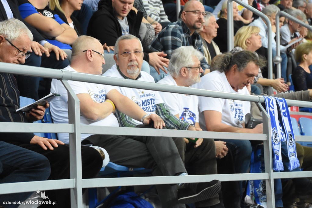 Kibice na meczu Anwilu z BK Ventspils