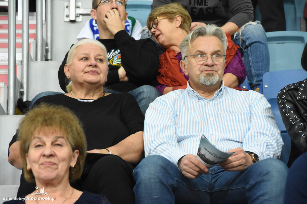 Kibice na meczu Anwilu z BK Ventspils