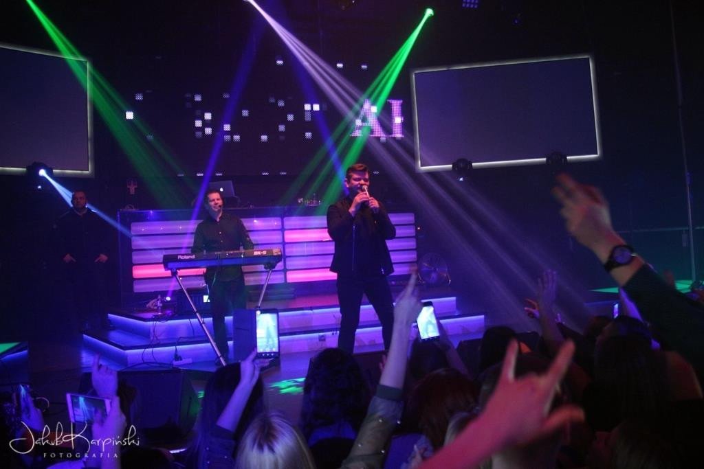 Koncert zespołu Akcent w Million Club