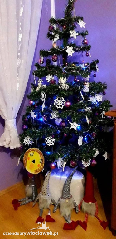 Tak włocławianie ozdobili choinki