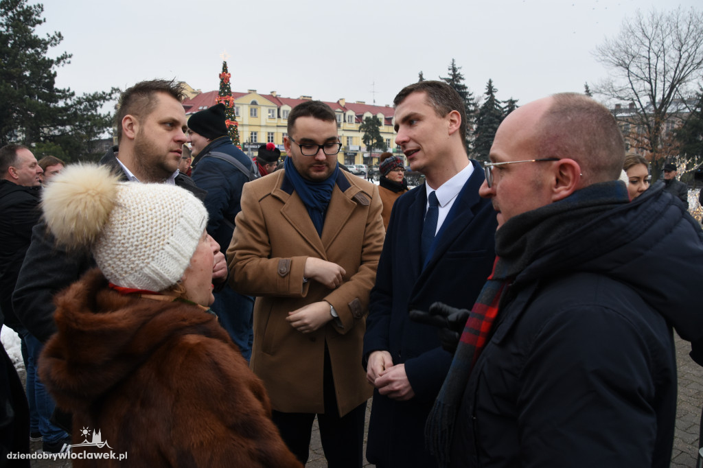 Miejska Wigilia na pl. Wolności