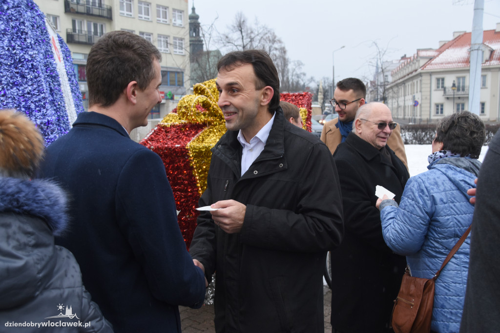 Miejska Wigilia na pl. Wolności