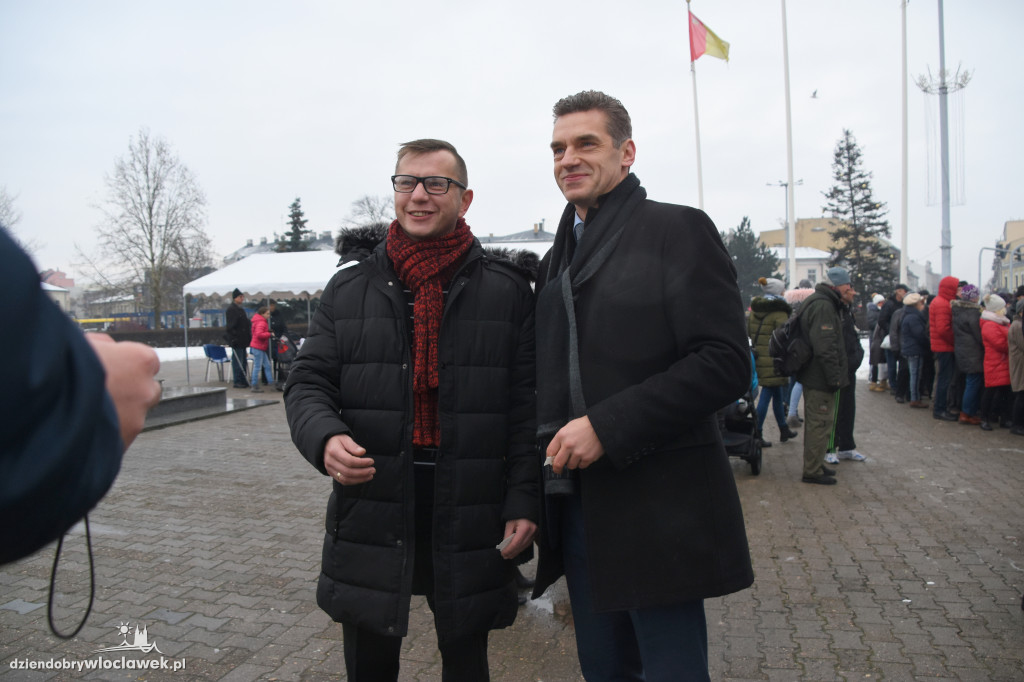 Miejska Wigilia na pl. Wolności
