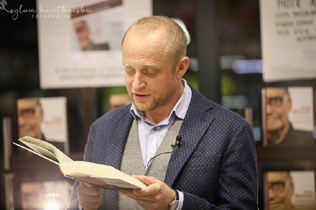 Piotr Adamczyk czytał włocławianom
