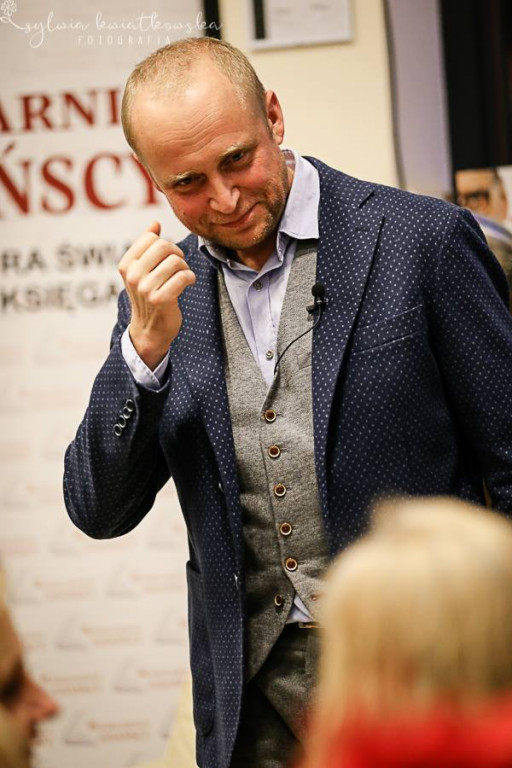 Piotr Adamczyk czytał włocławianom