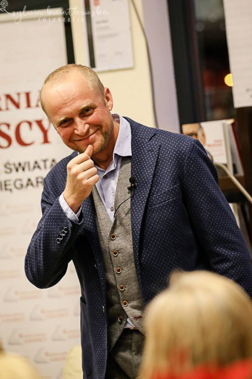 Piotr Adamczyk czytał włocławianom