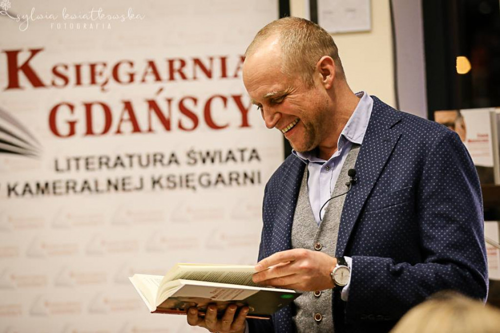 Piotr Adamczyk czytał włocławianom