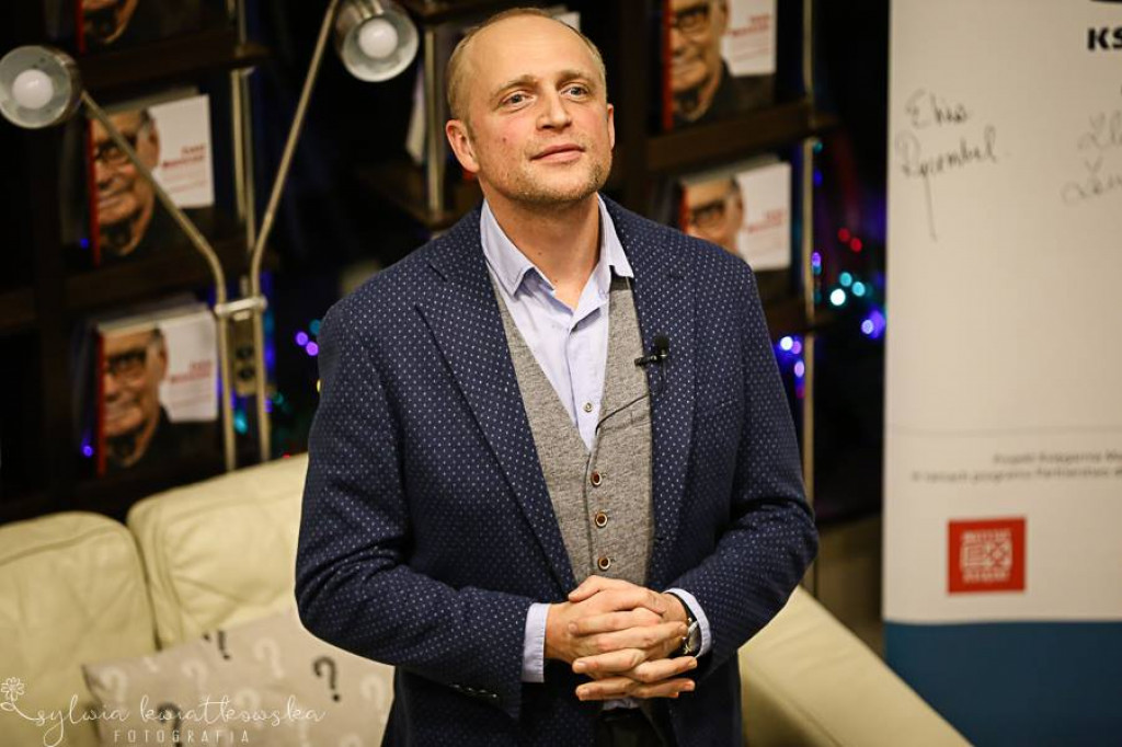 Piotr Adamczyk czytał włocławianom