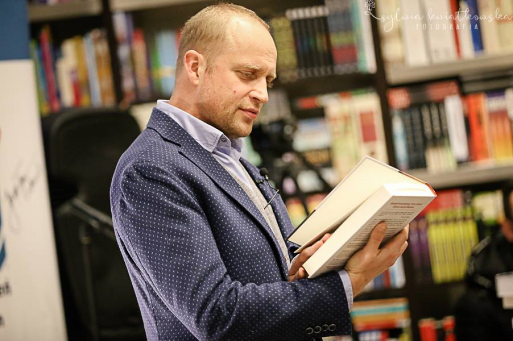 Piotr Adamczyk czytał włocławianom