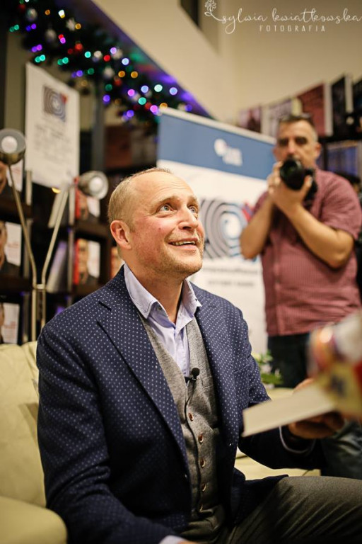 Piotr Adamczyk czytał włocławianom