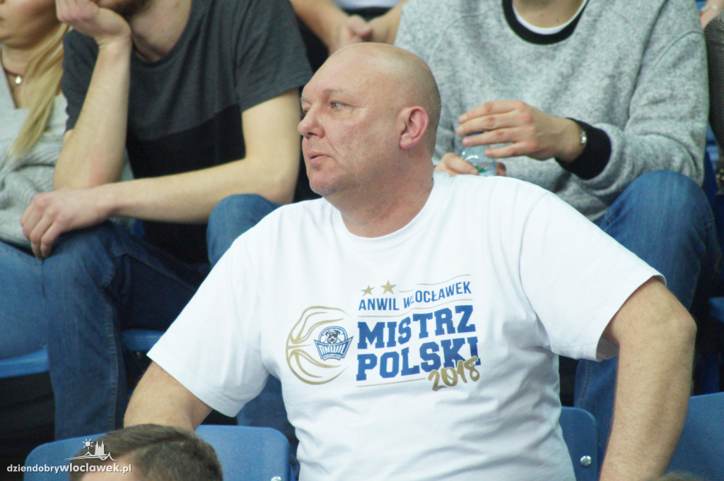 Kibice na meczu Anwil vs Stelmet Enea