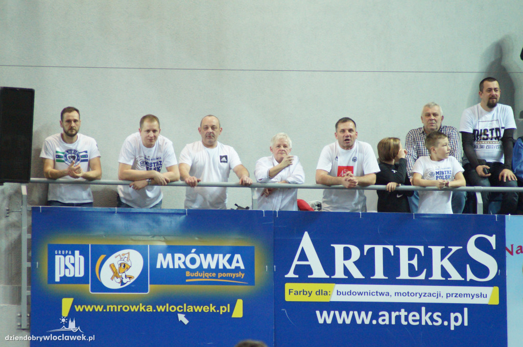 Kibice na meczu Anwil vs Stelmet Enea