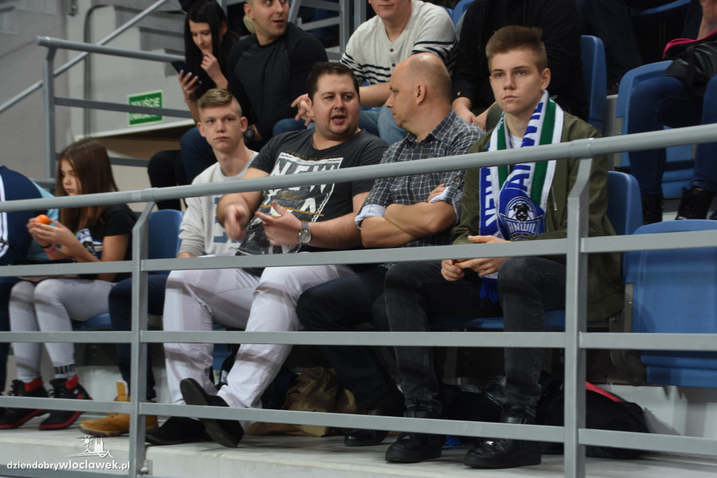 Kibice na meczu Anwilu ze Startem Lublin