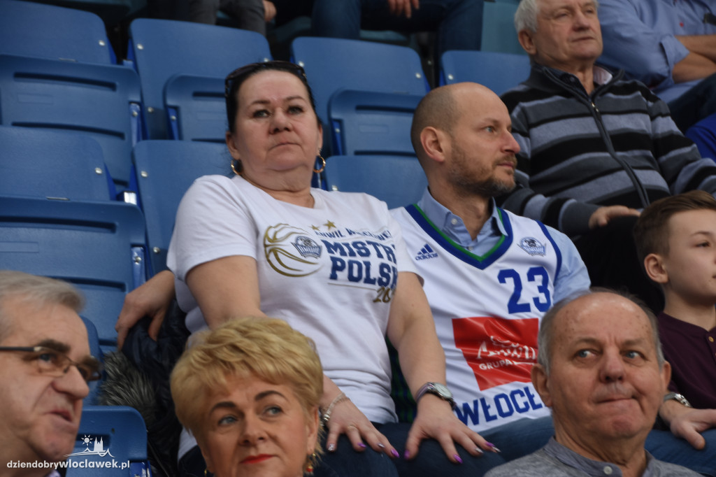 Kibice na meczu Anwilu ze Startem Lublin