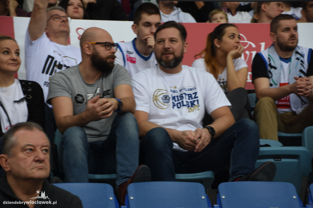 Kibice na meczu Anwilu ze Startem Lublin