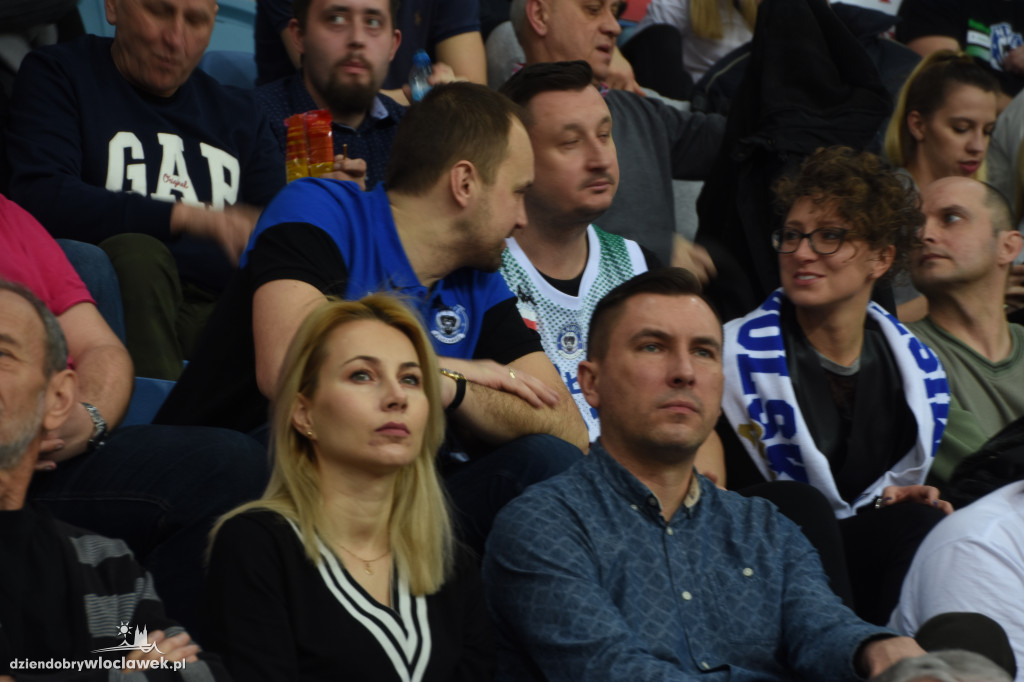 Kibice na meczu Anwilu ze Startem Lublin