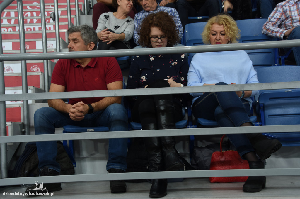 Kibice na meczu Anwilu ze Startem Lublin