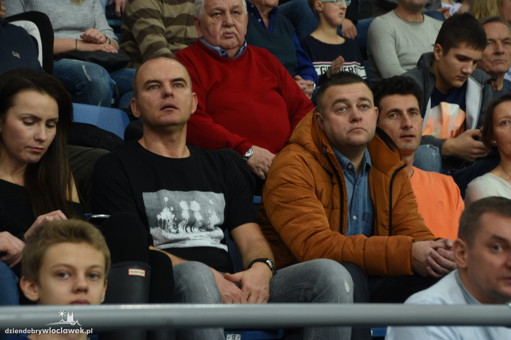 Kibice na meczu Anwilu ze Startem Lublin
