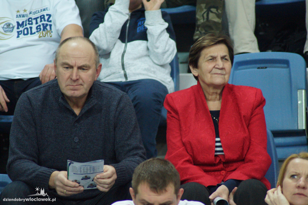 Kibice na meczu Anwil vs Sidigas Avellino