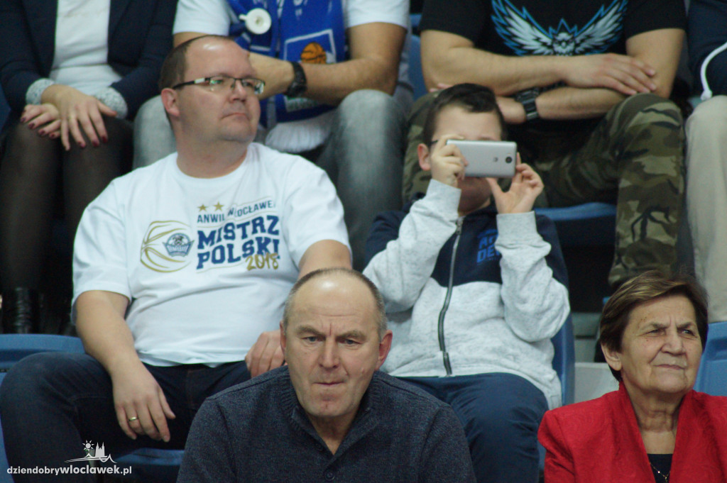 Kibice na meczu Anwil vs Sidigas Avellino