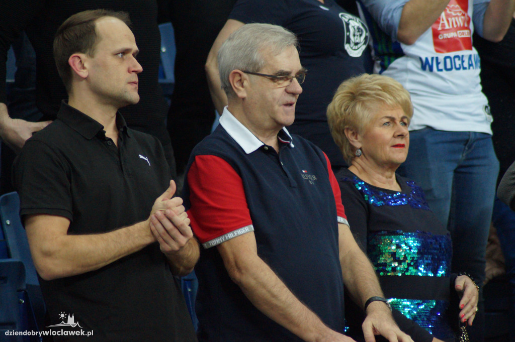 Kibice na meczu Anwil vs Sidigas Avellino