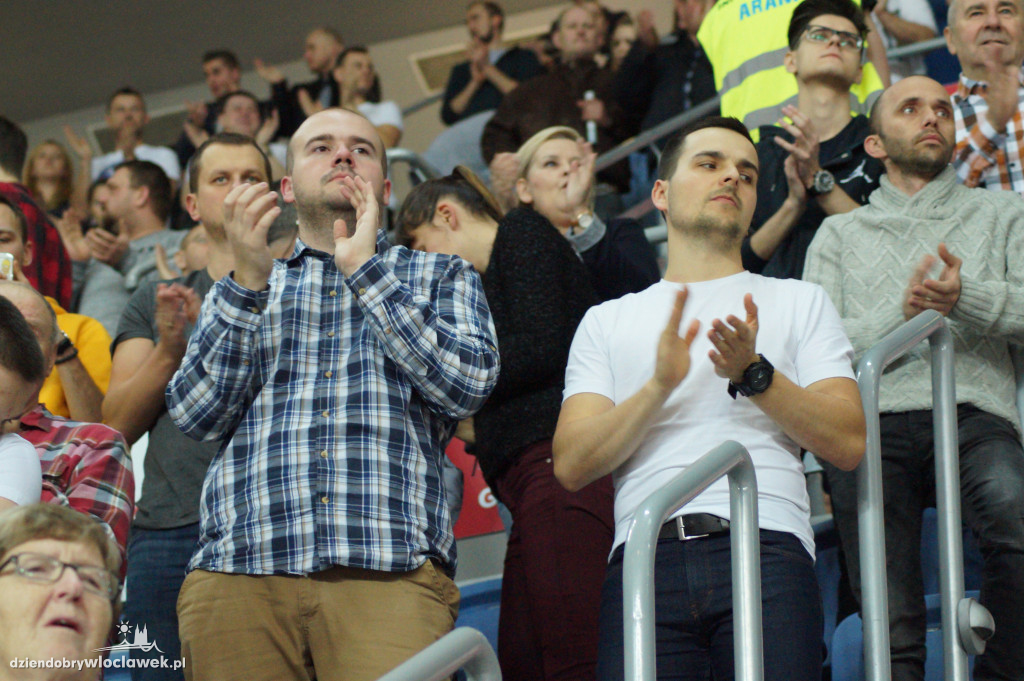 Kibice na meczu Anwil vs Sidigas Avellino