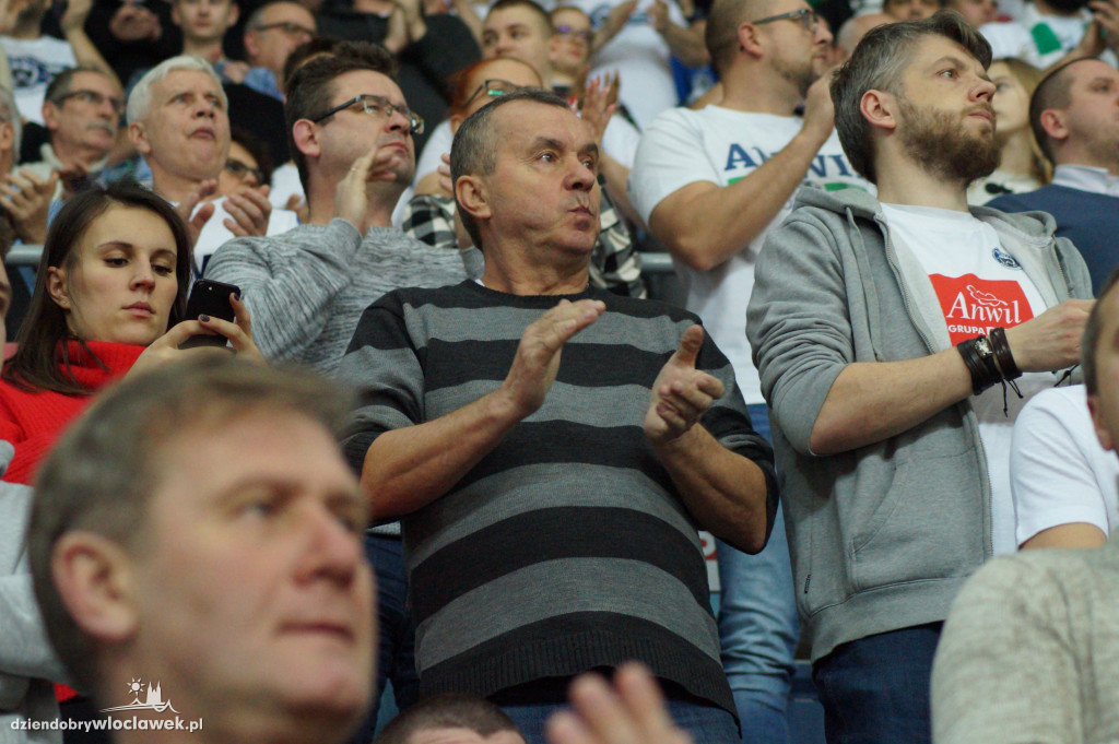 Kibice na meczu Anwil vs Sidigas Avellino