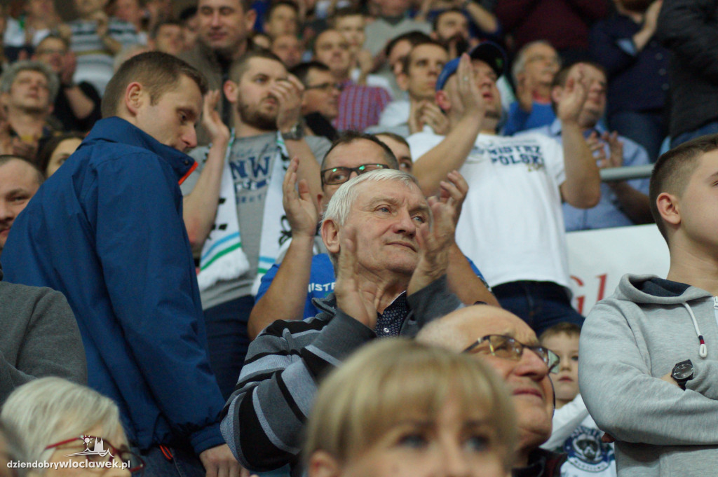 Kibice na meczu Anwil vs Sidigas Avellino