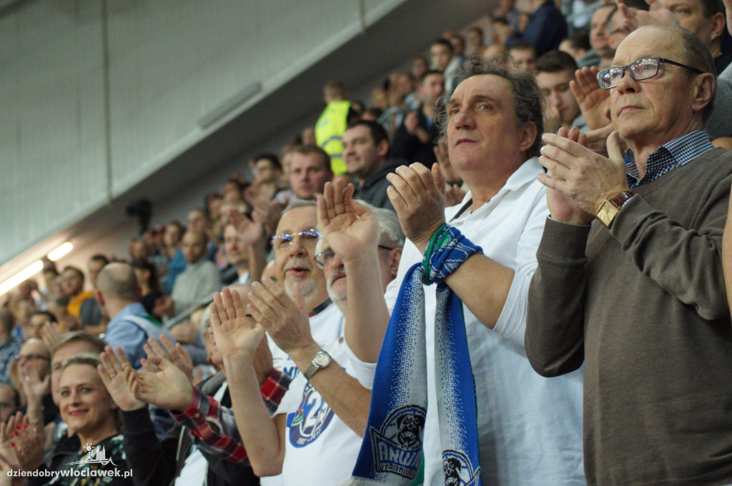 Kibice na meczu Anwil vs Sidigas Avellino