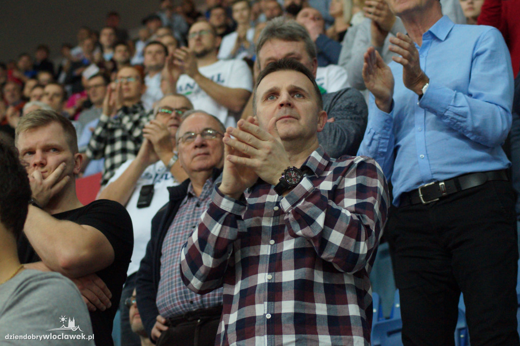 Kibice na meczu Anwil vs Sidigas Avellino