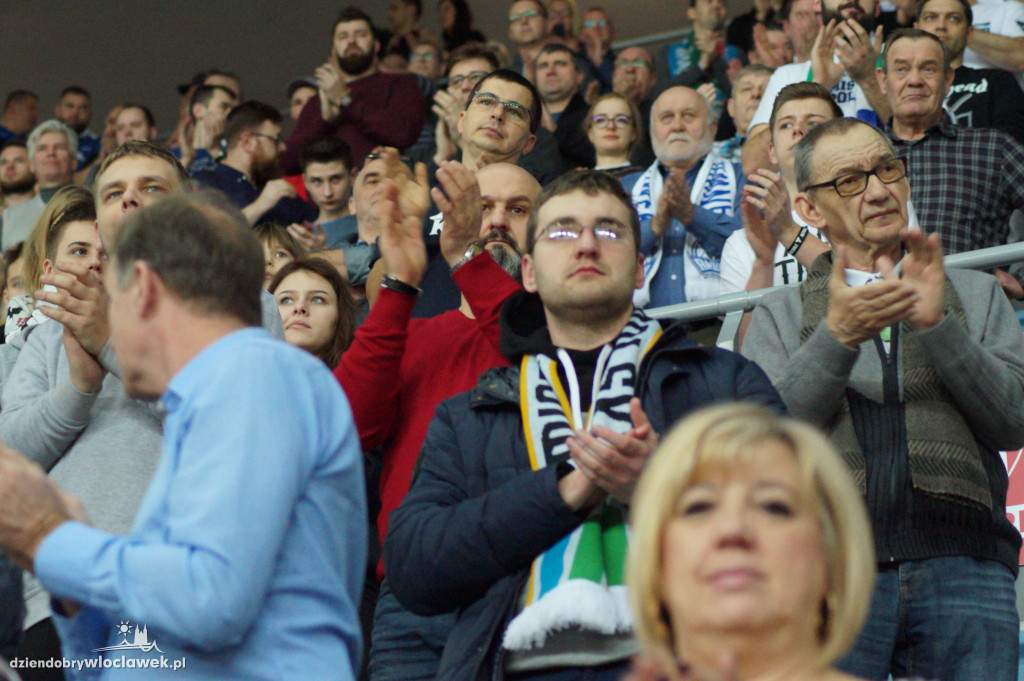 Kibice na meczu Anwil vs Sidigas Avellino