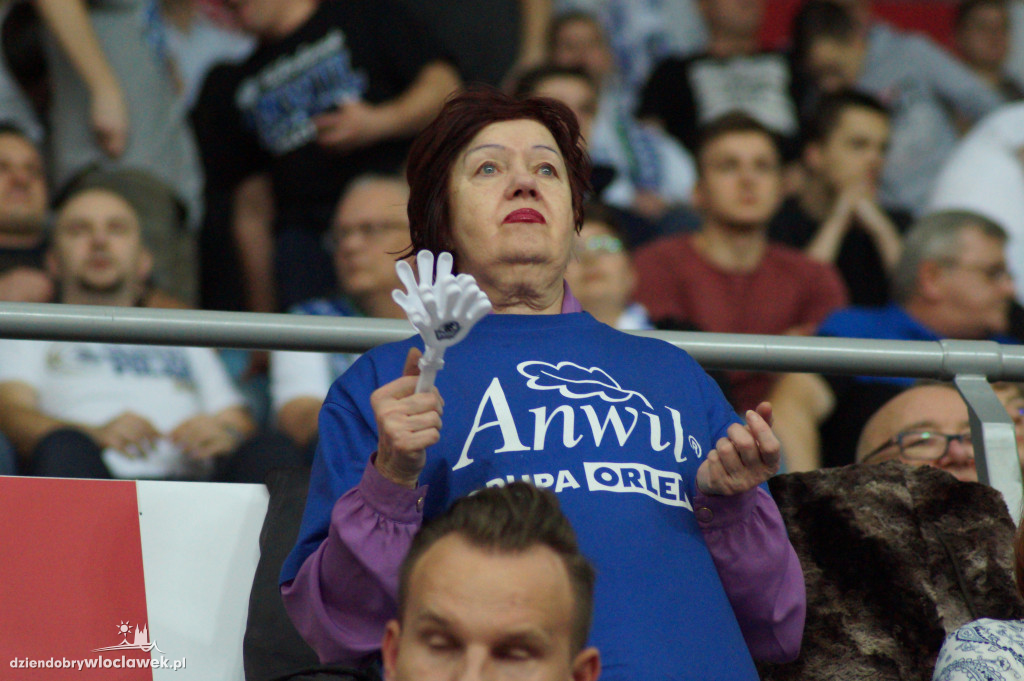 Kibice na meczu Anwil vs Sidigas Avellino