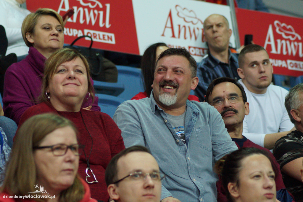 Kibice na meczu Anwil vs Sidigas Avellino