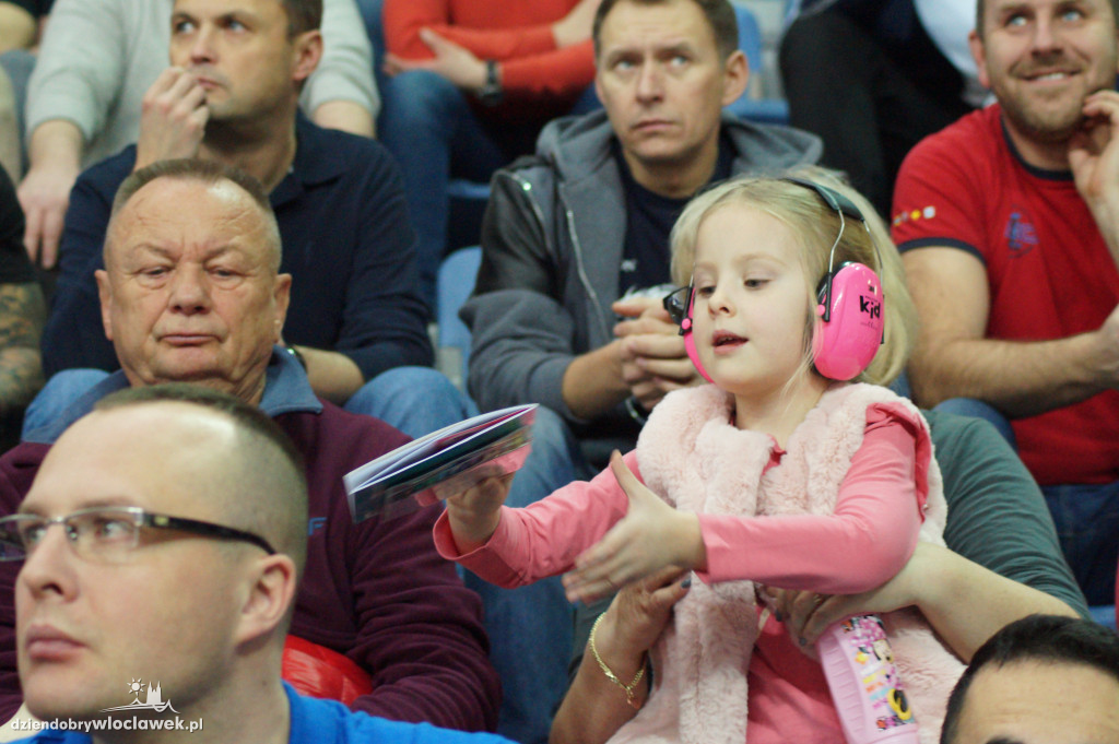 Kibice na meczu Anwil vs Sidigas Avellino