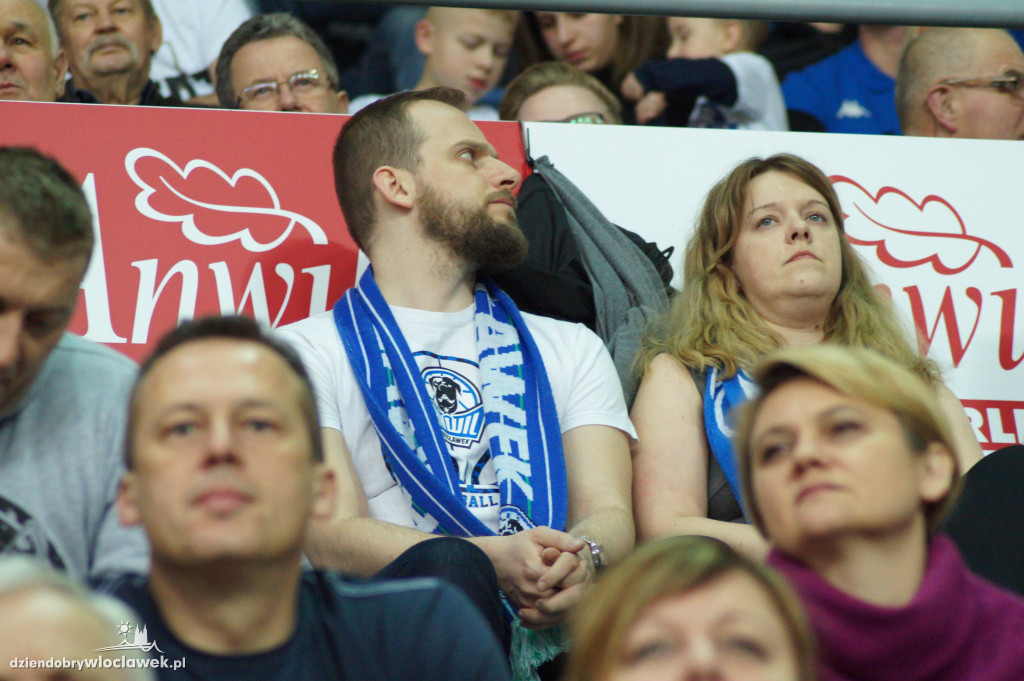 Kibice na meczu Anwil vs Sidigas Avellino