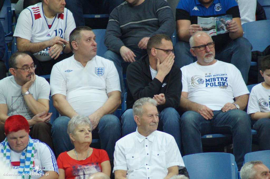 Kibice na meczu Anwil vs Sidigas Avellino