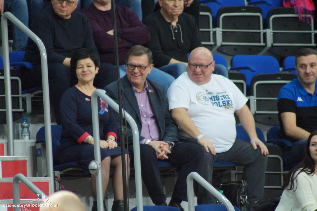 Kibice na meczu Anwil vs Sidigas Avellino