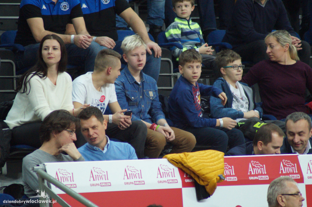 Kibice na meczu Anwil vs Sidigas Avellino