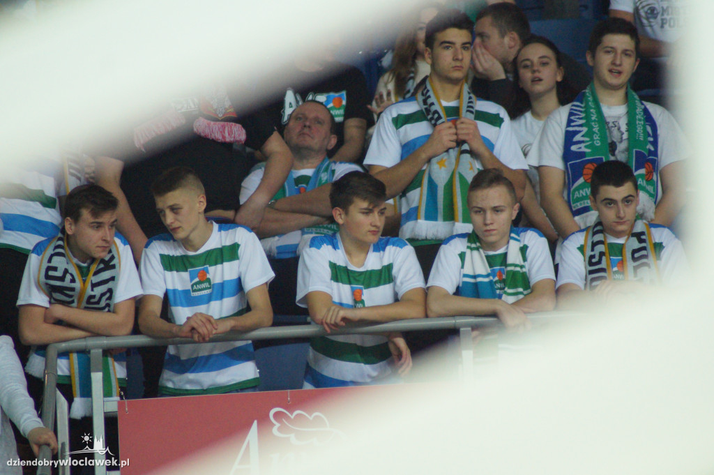 Kibice na meczu Anwil vs Sidigas Avellino