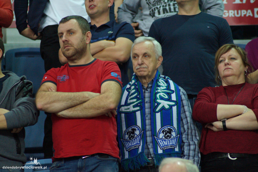 Kibice na meczu Anwil vs Sidigas Avellino