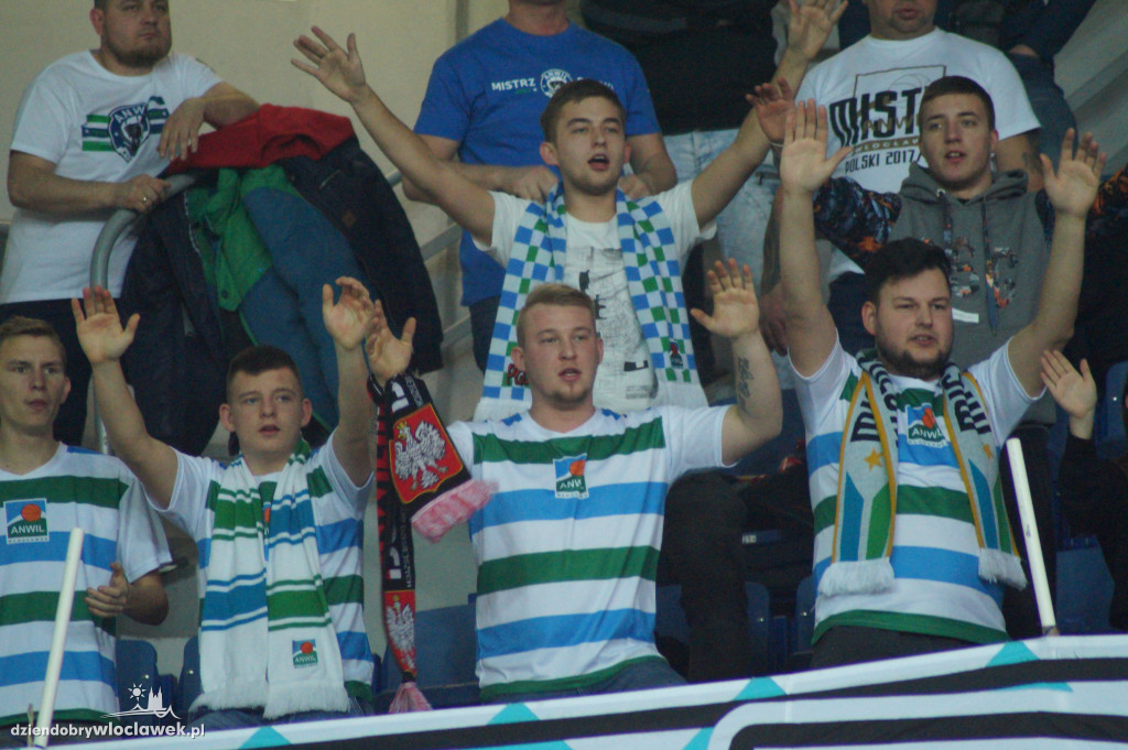Kibice na meczu Anwil vs Sidigas Avellino