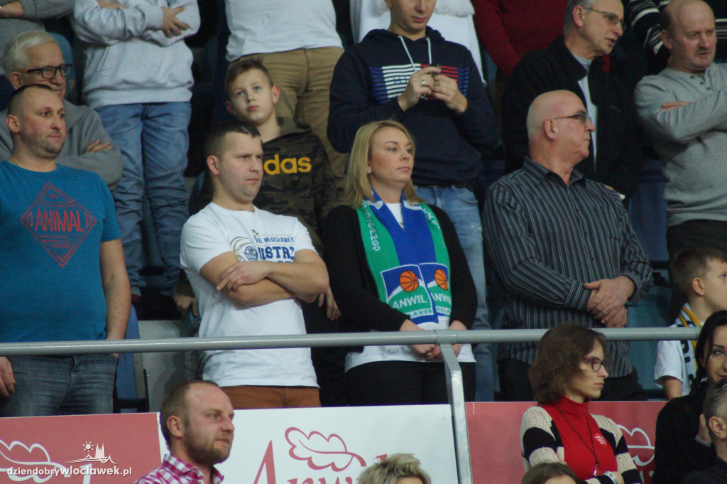 Kibice na meczu Anwil vs Sidigas Avellino